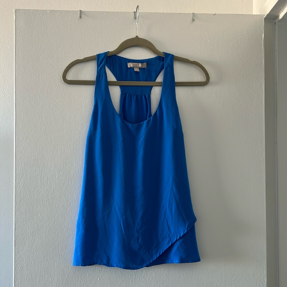 Banana republic top in blue, XS